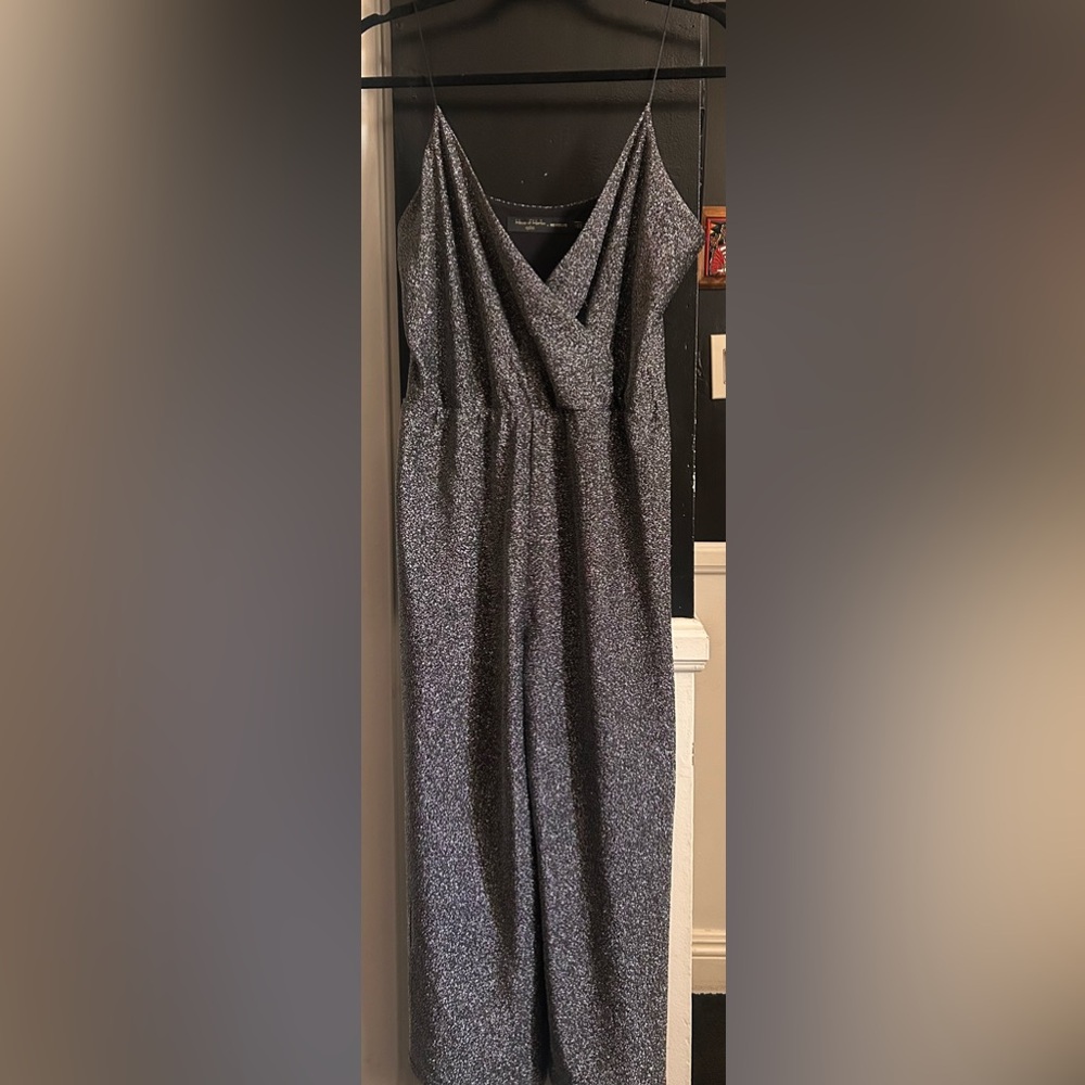 House of Harlow 1960 Strapless Gray jumpsuit